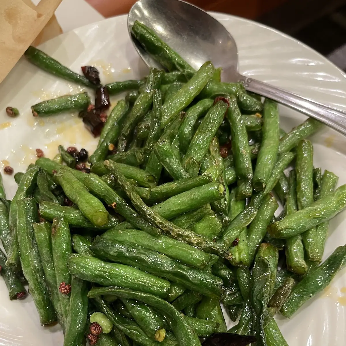 dry fried string beans 干煸四季豆
